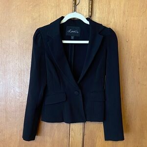 Feminine Black Women's Blazer